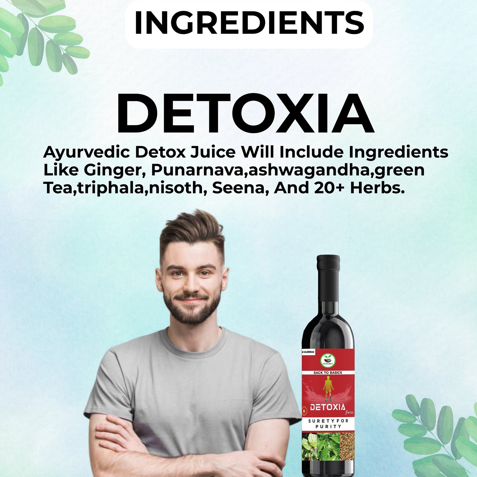 Detoxia - Body Detox Juice - healinik
